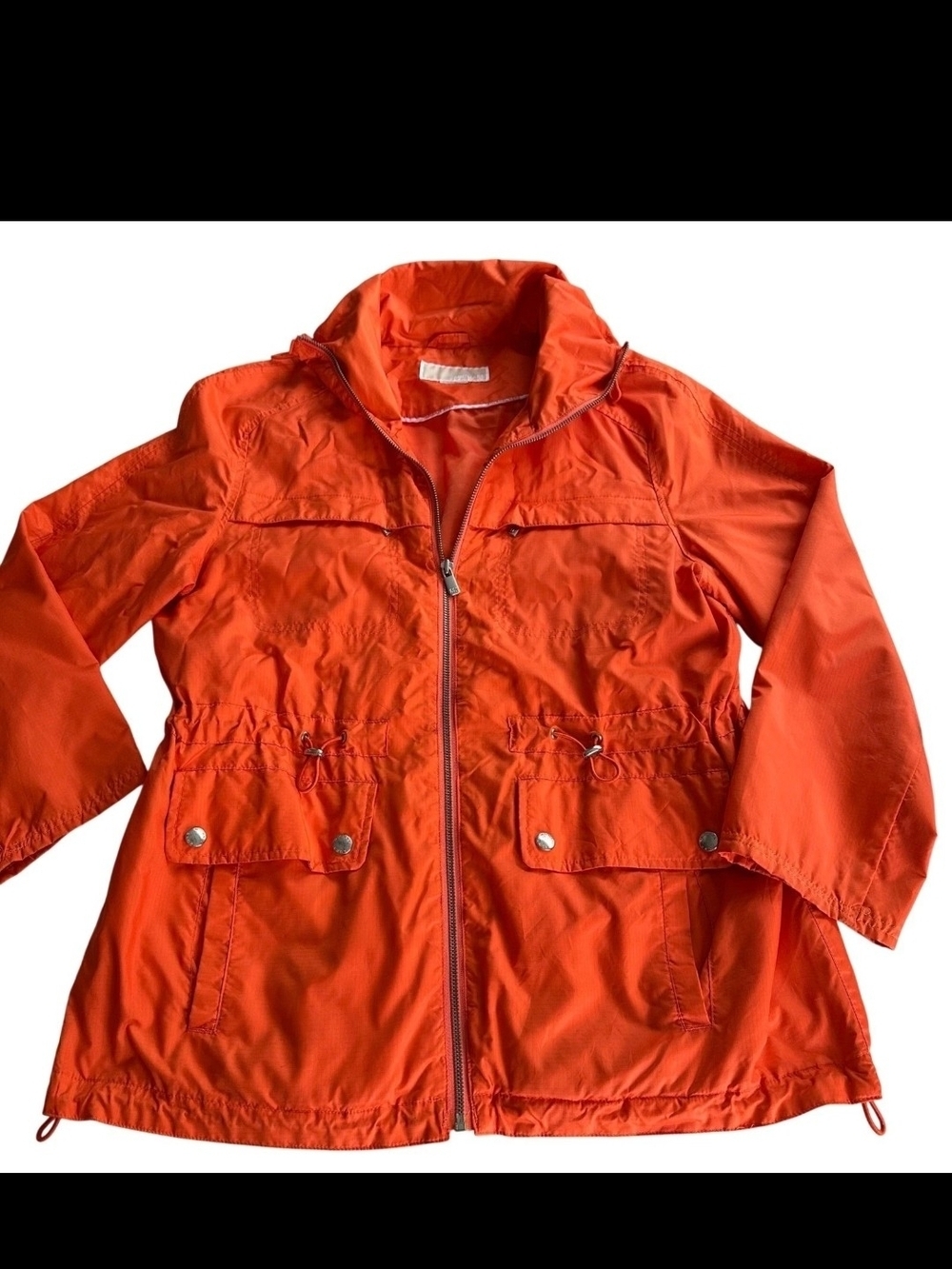 Michael Kors Orange Lightweight Anorak Jacket